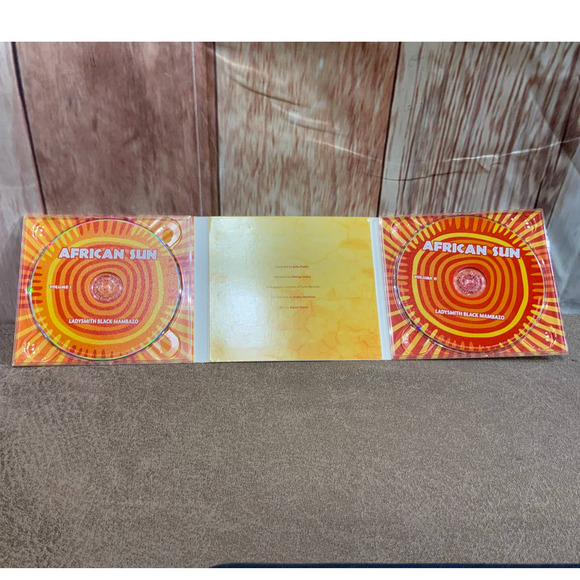 2011 Ladysmith Black Mambazo African Sun International 2 Disc Music CD fair case - Picture 2 of 3